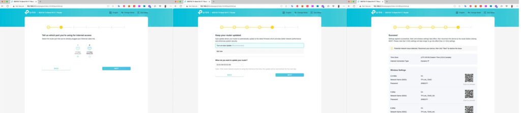 TP-Link Archer BE600 Router Setup
