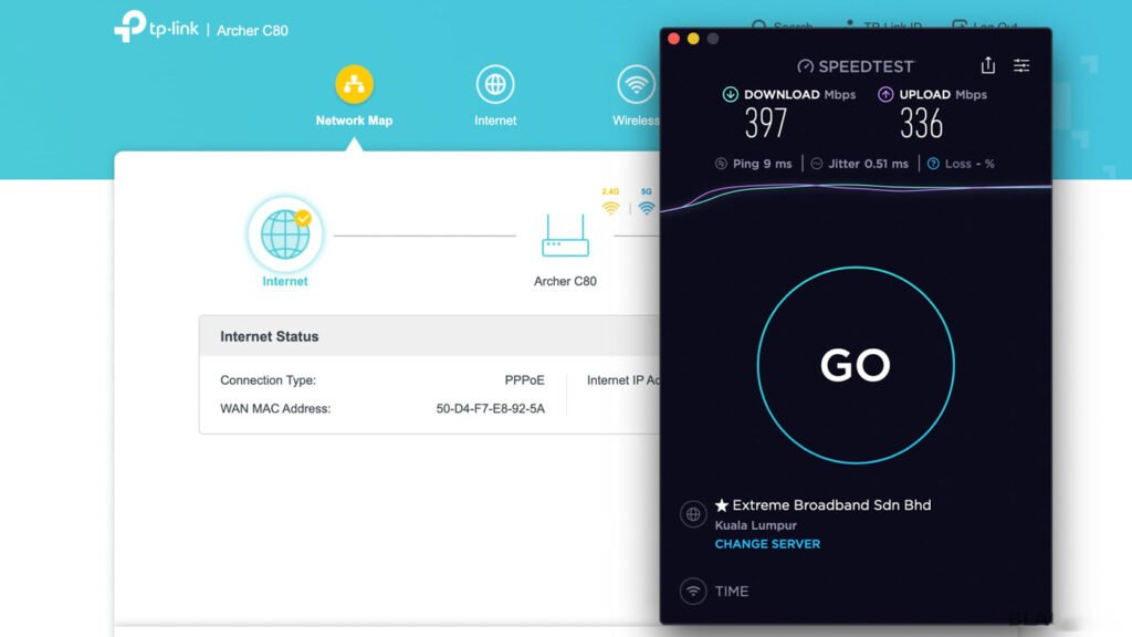 TP-Link Archer C80 Performance