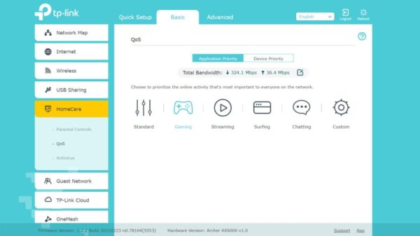 Features of the TP-Link Archer AX6000
