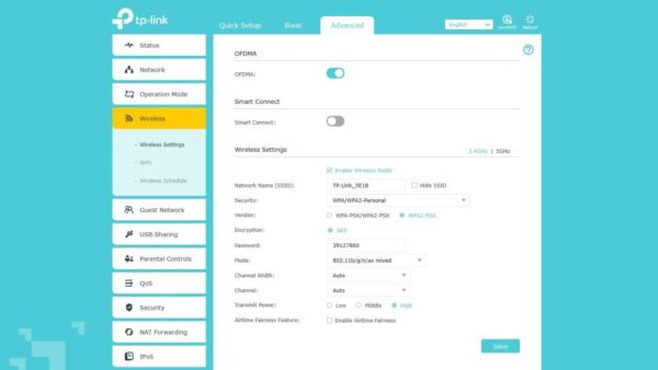 TP-Link Archer AX6000 review Setup configuration
