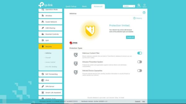 TP-Link Archer AX6000 review Setup configuration